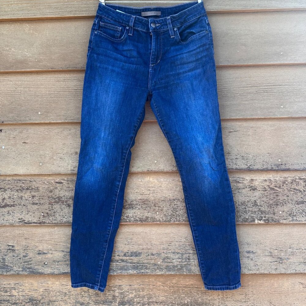 Joe’s Mid Rise Skinny Dark Blue  THQ4R45 96B Jeans Size 28